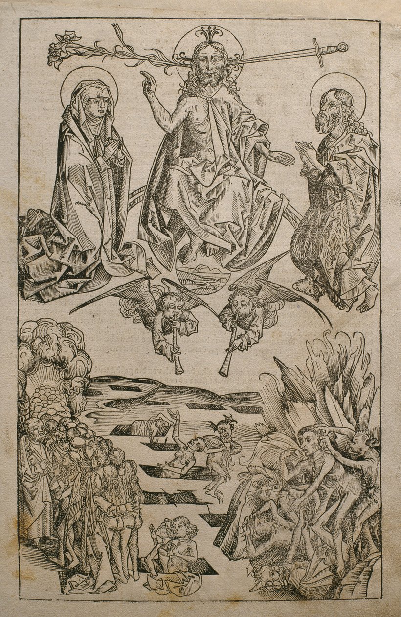 Het Laatste Oordeel, illustratie uit de 