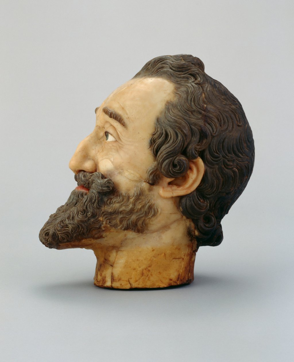 Portret Hoofd van Hendrik IV van Frankrijk, c.1610 (was) door Michel Bourdin