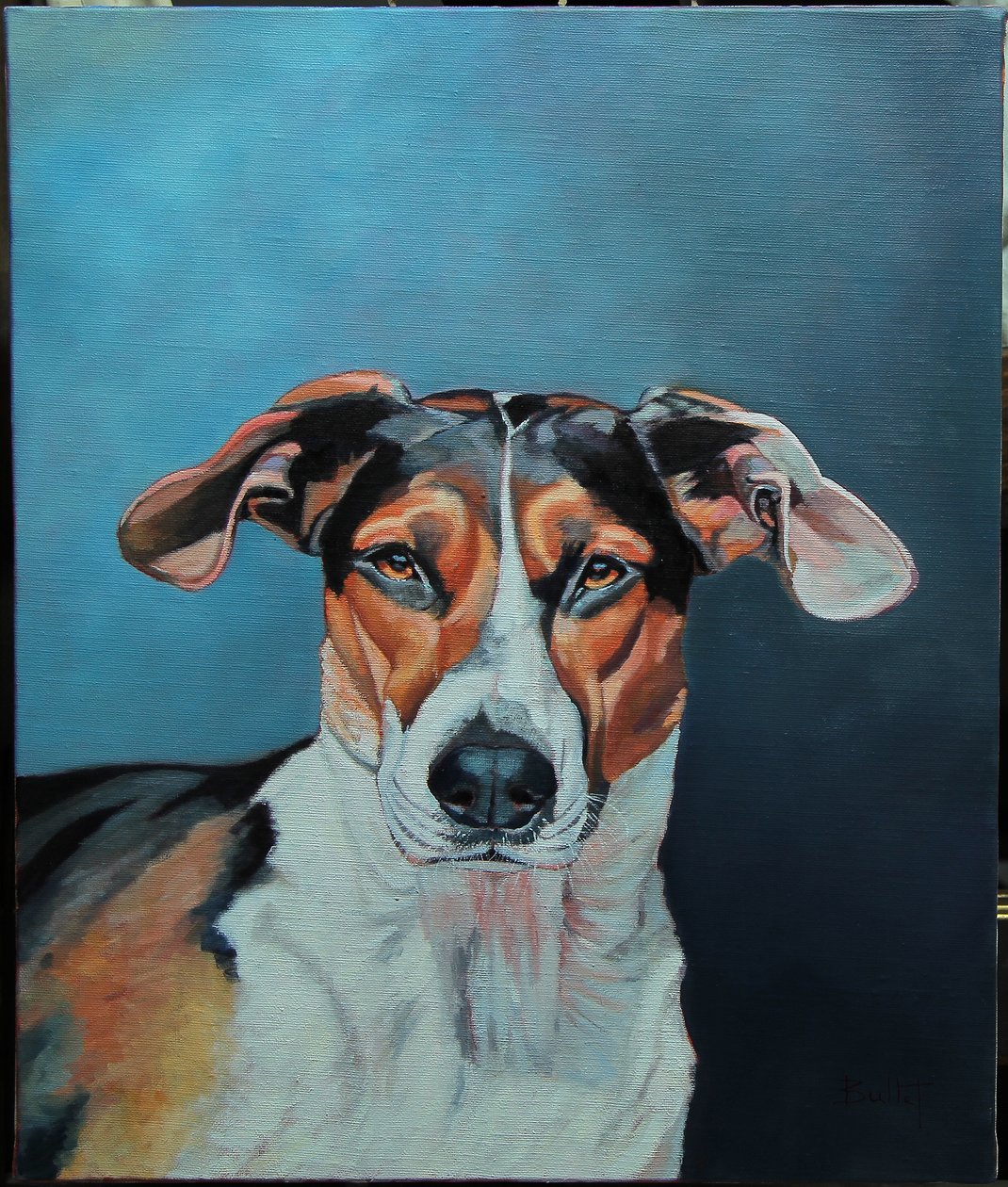 Bamboe (schilderij) door Michel Bultet