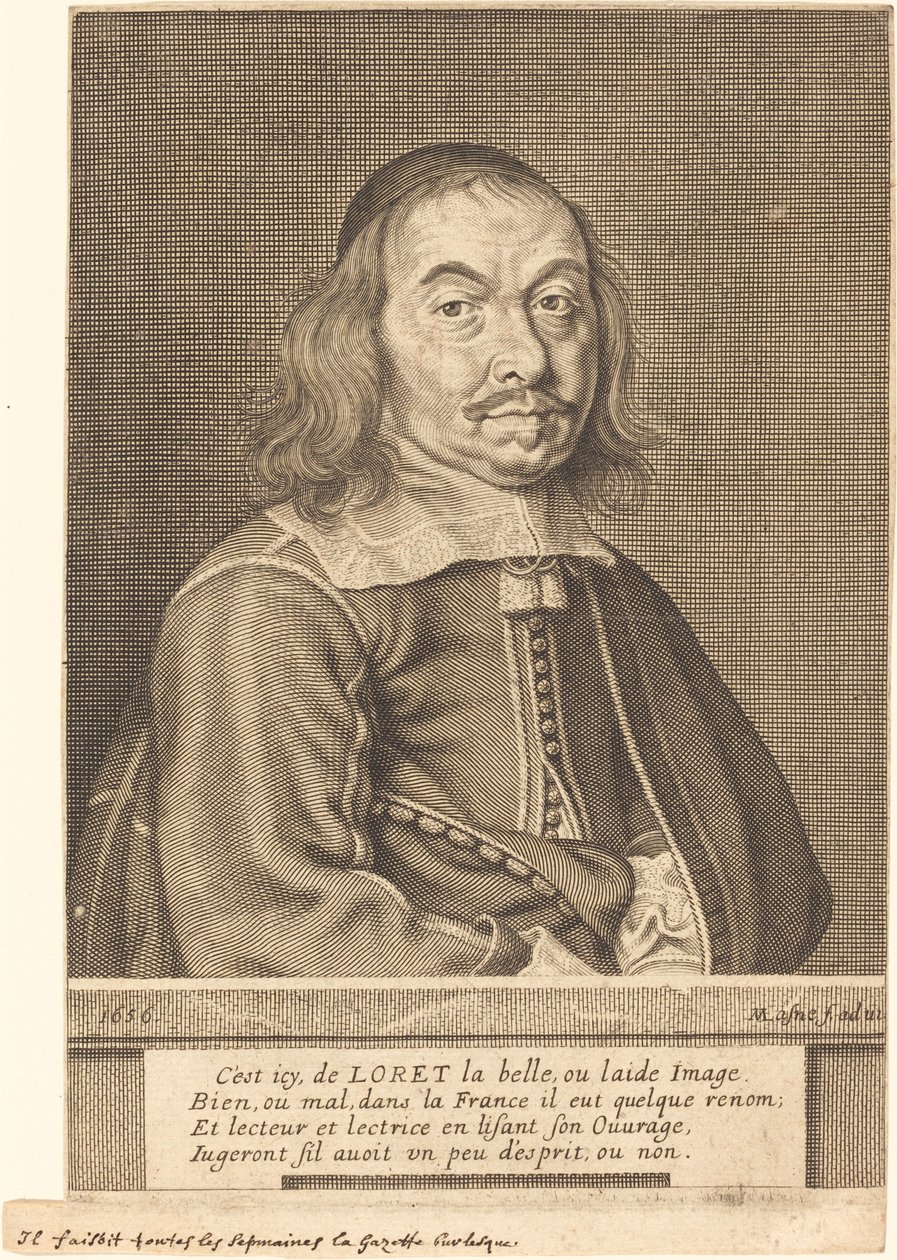 Jean Loret door Michel Lasne