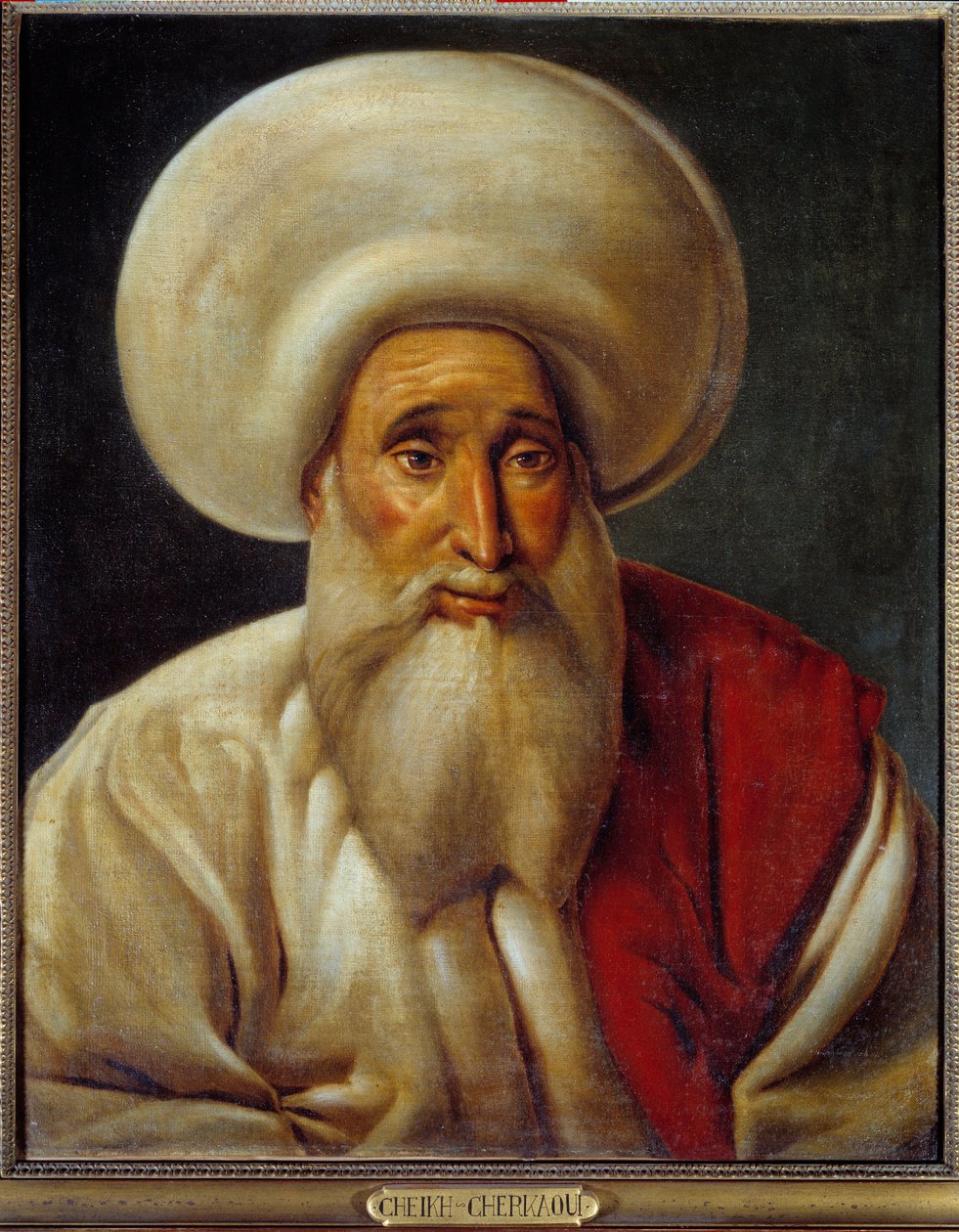 Portret van Sheik Cherkaoui door Michel Rigo