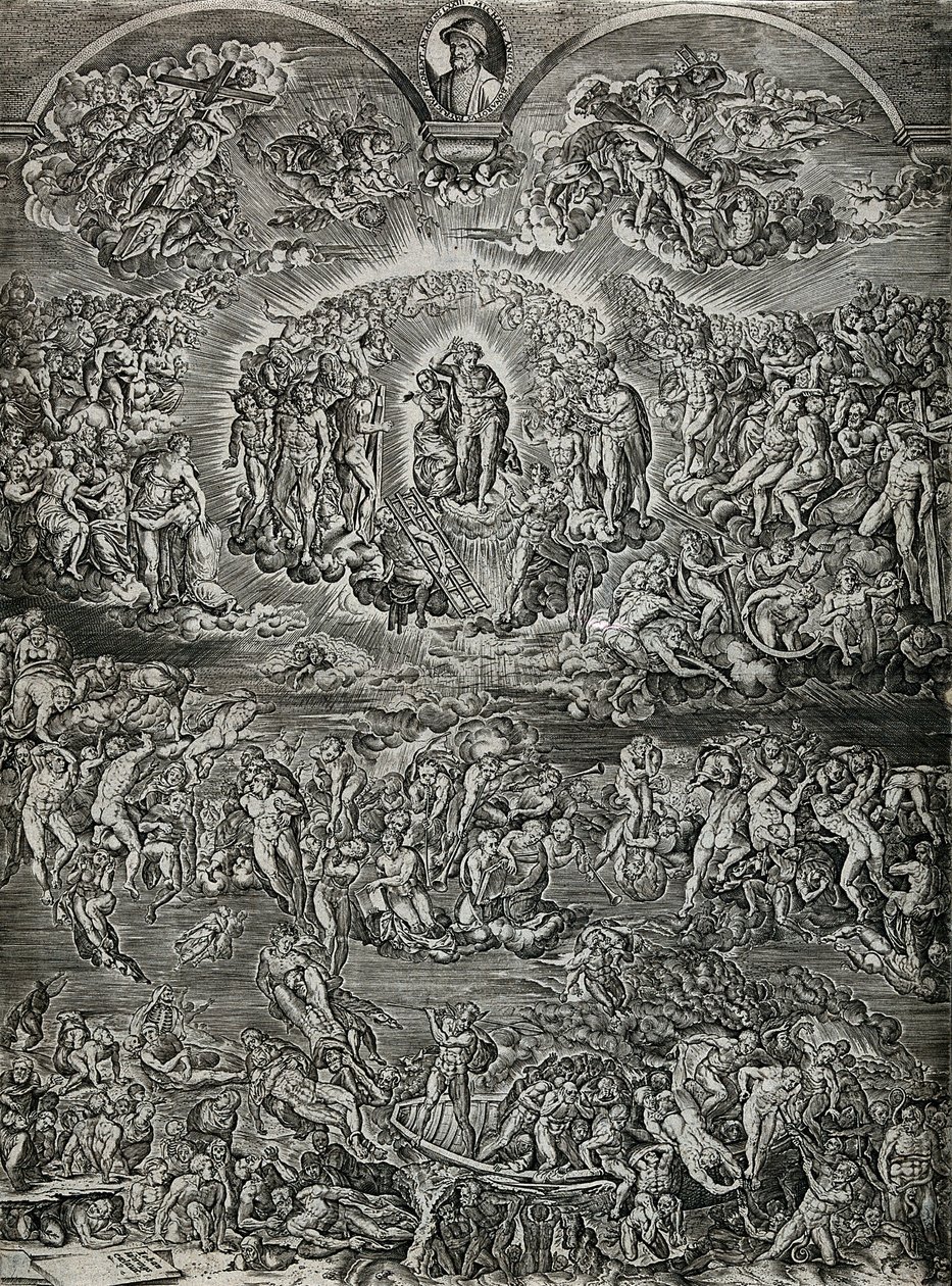 Het Laatste Oordeel door Michelangelo Buonarroti