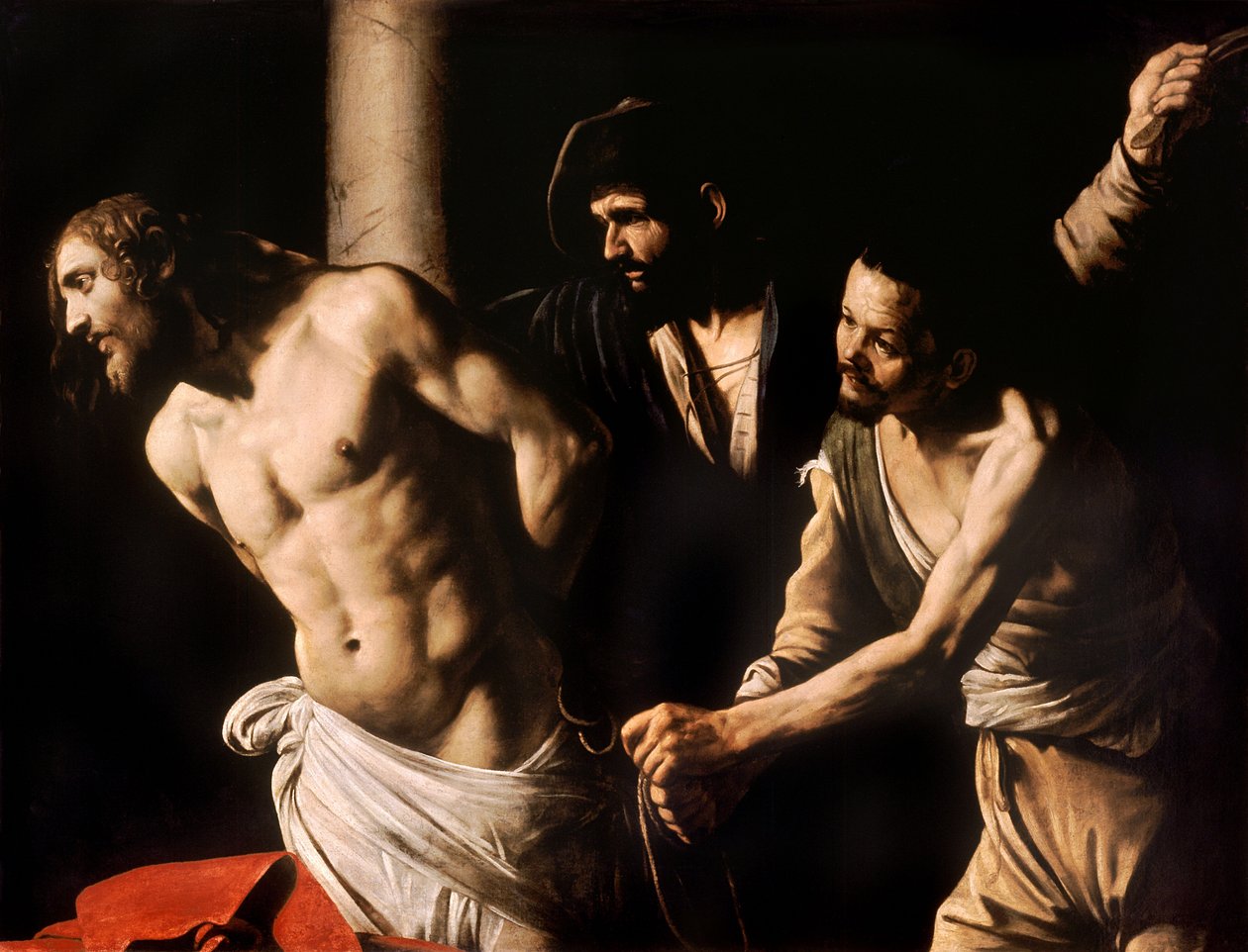 Christus aan de Zuil door Michelangelo Merisi Caravaggio