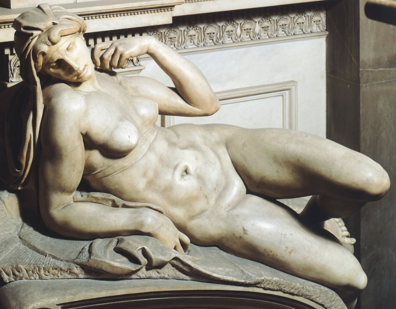 Dageraad (Aurora) door Michelangelo Buonarroti