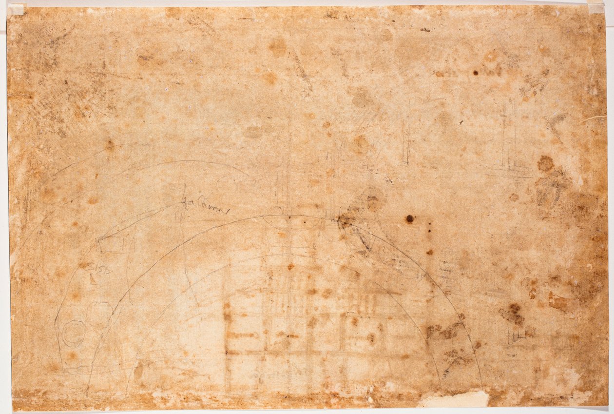 Studi per la cupola di San Pietro door Michelangelo Buonarroti