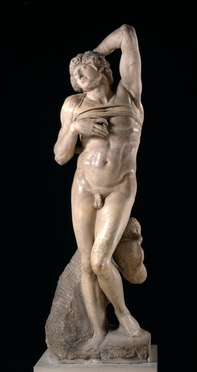 De stervende slaaf, 1513-1515 door Michelangelo Buonarroti