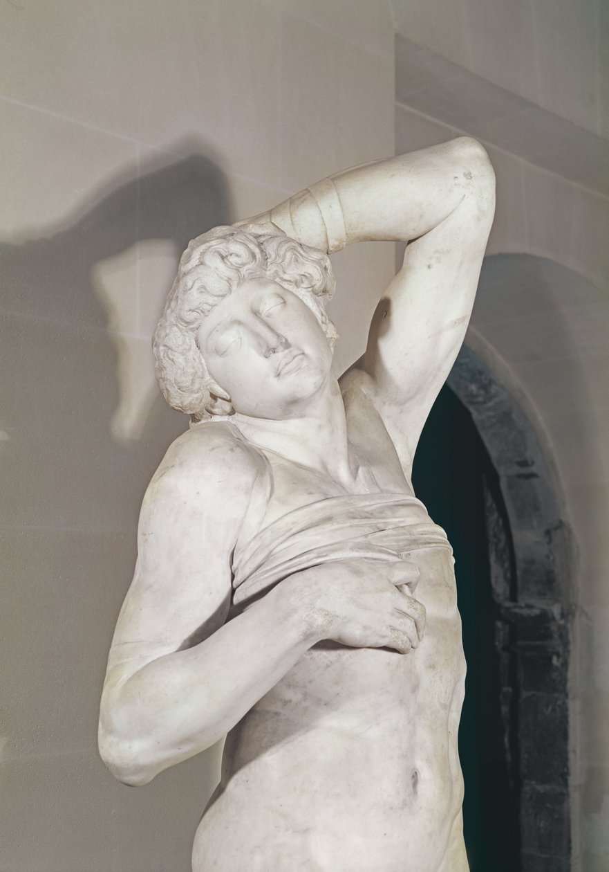 De Stervende Slaaf, 1513-15 door Michelangelo Buonarroti