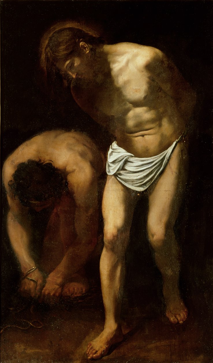 De geseling, ca. 1610 door Michelangelo Merisi Caravaggio