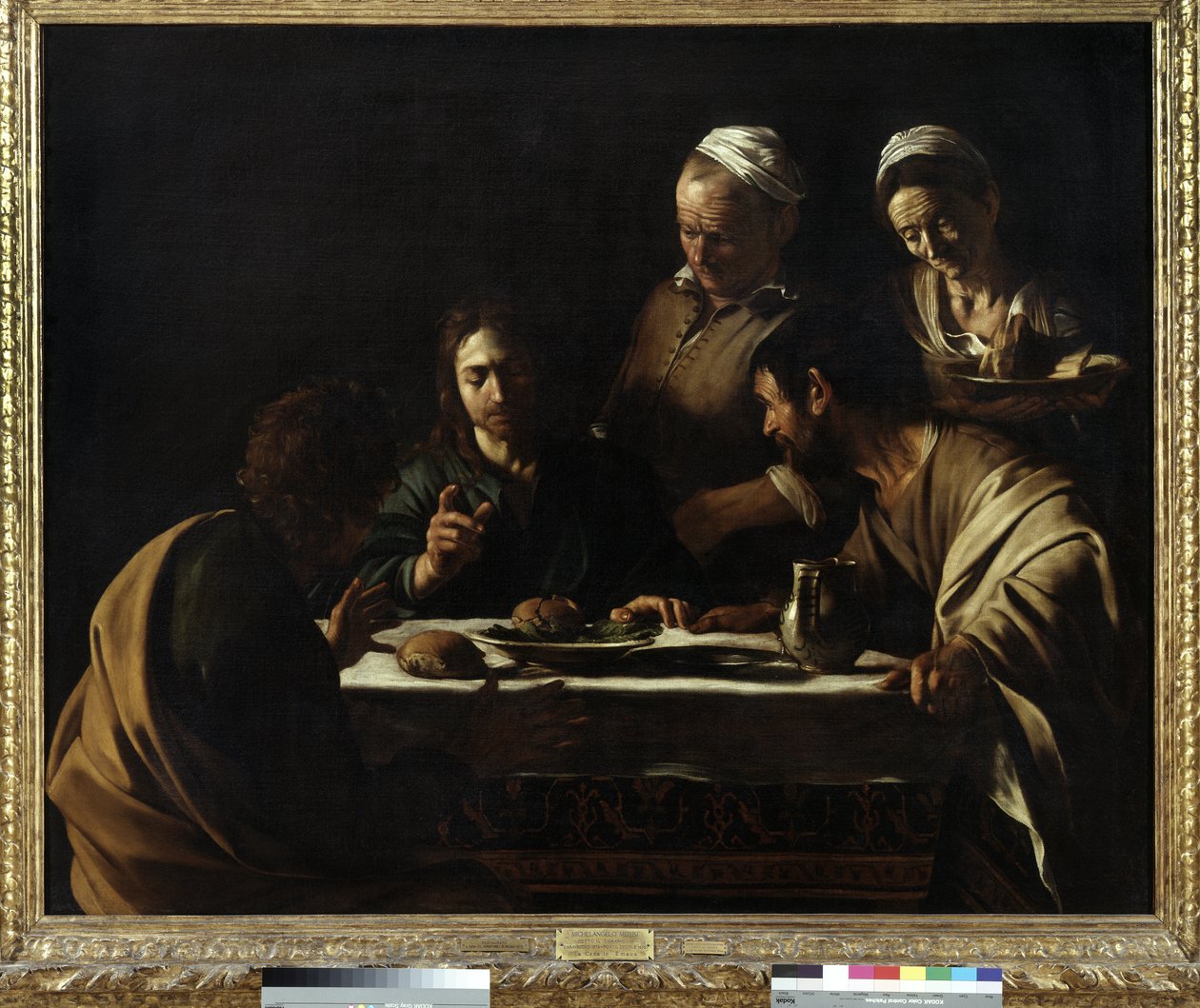Avondmaal in Emmaüs door Michelangelo Merisi da Caravaggio