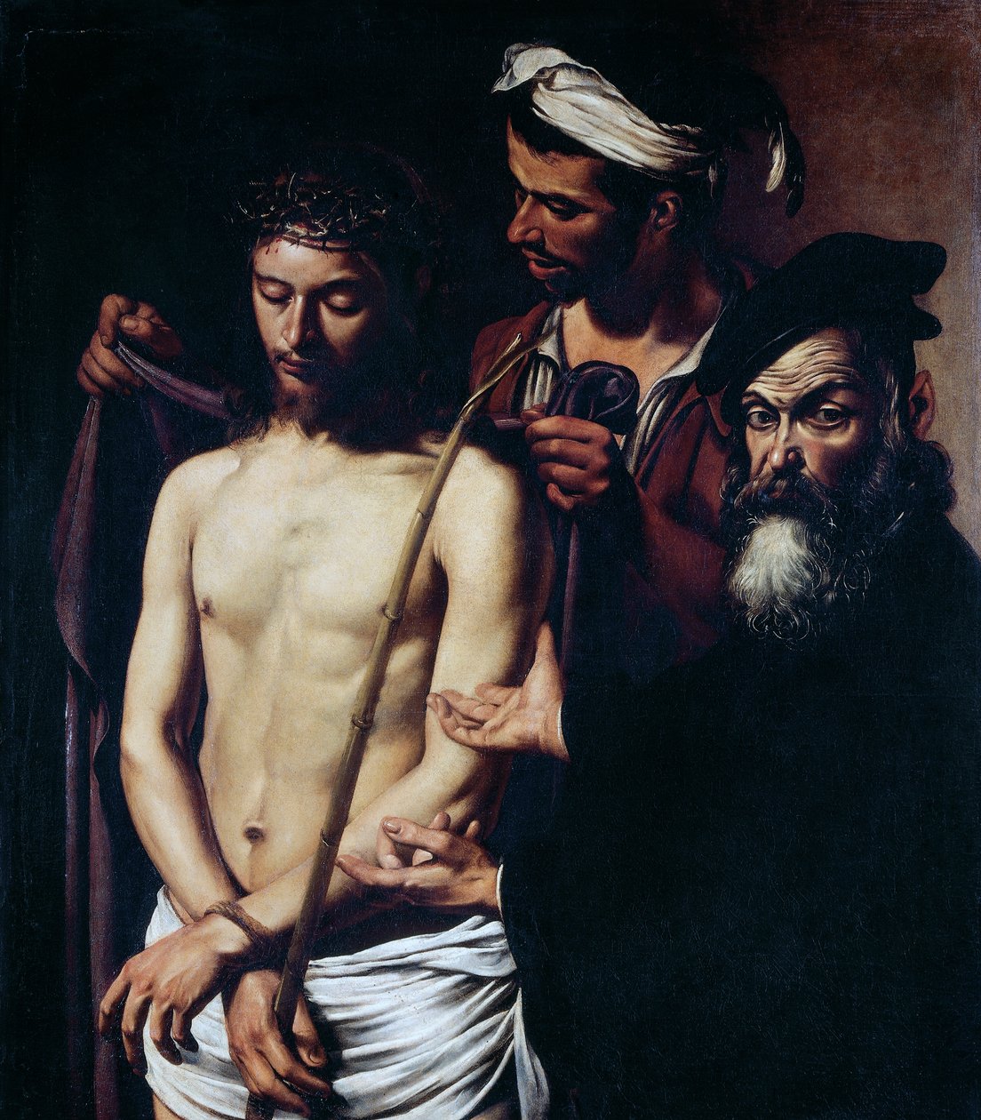 Ecce Homo, ca. 1605 door Michelangelo Merisi da Caravaggio