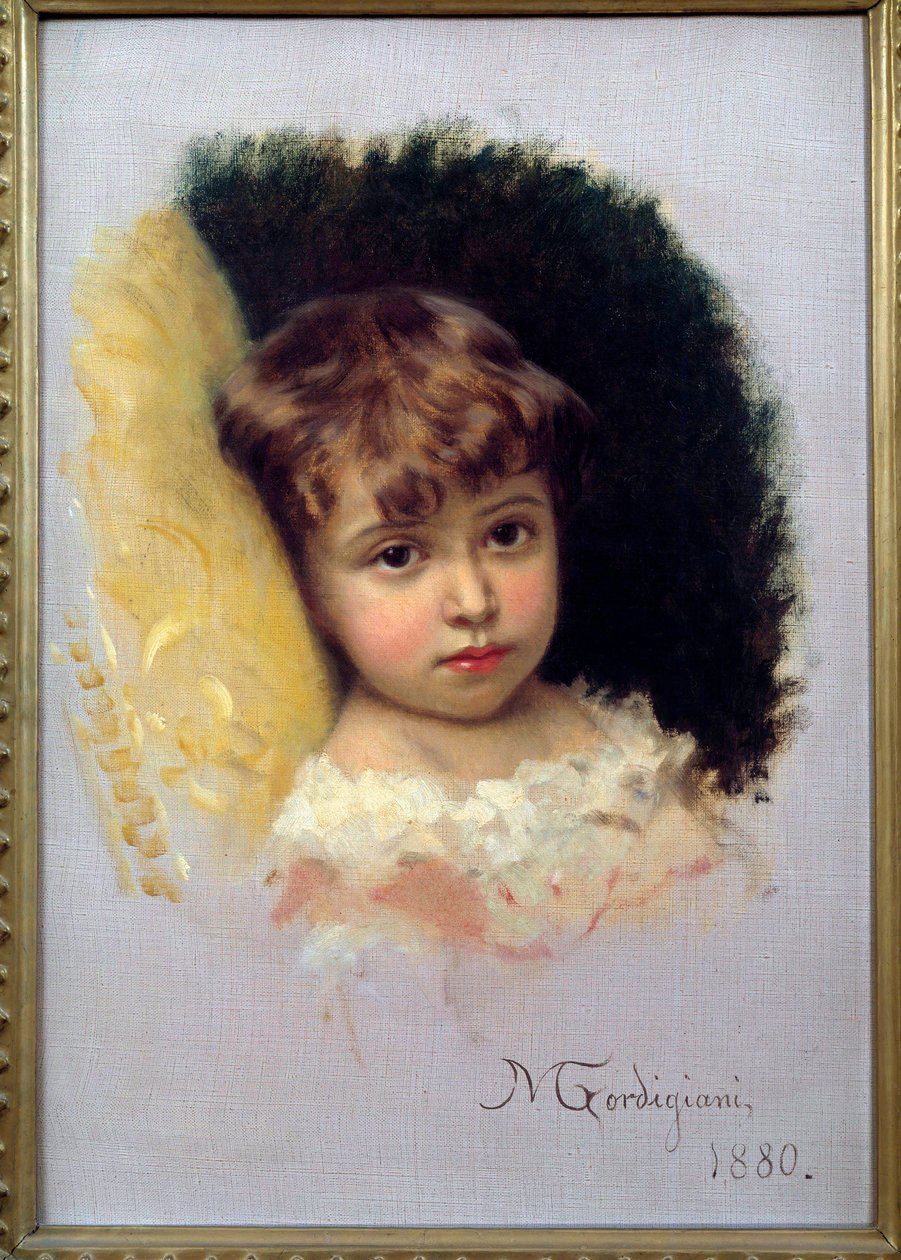 Kinderportret door Michele Giordigiani