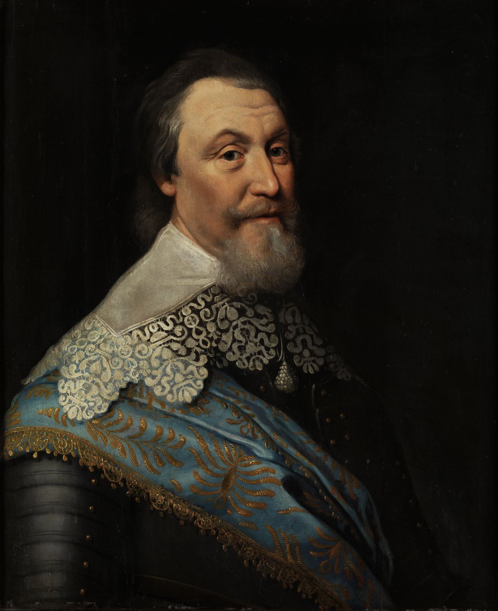 Portret van graaf Axel Oxenstierna door Michiel Jansz. van Miereveld