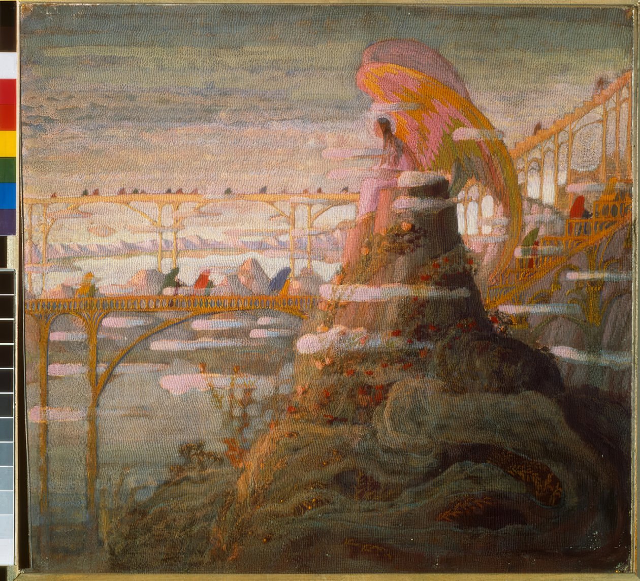 Engel (Engel Prelude) door Mikalojus Ciurlionis