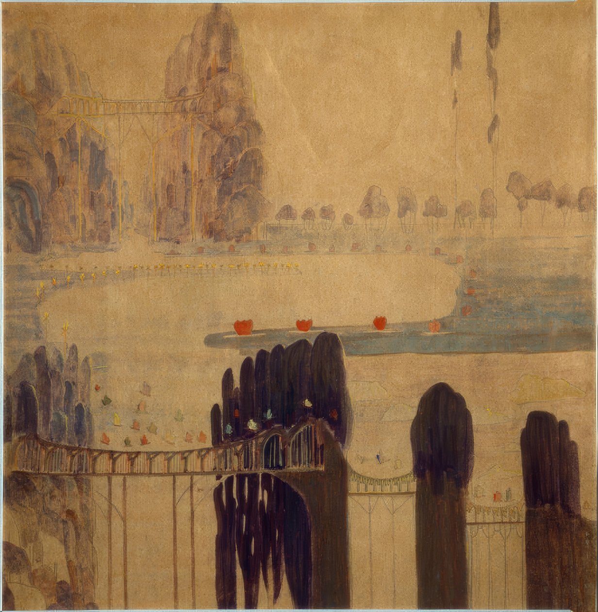 Scherzo (Sonate I) door Mikalojus Ciurlionis