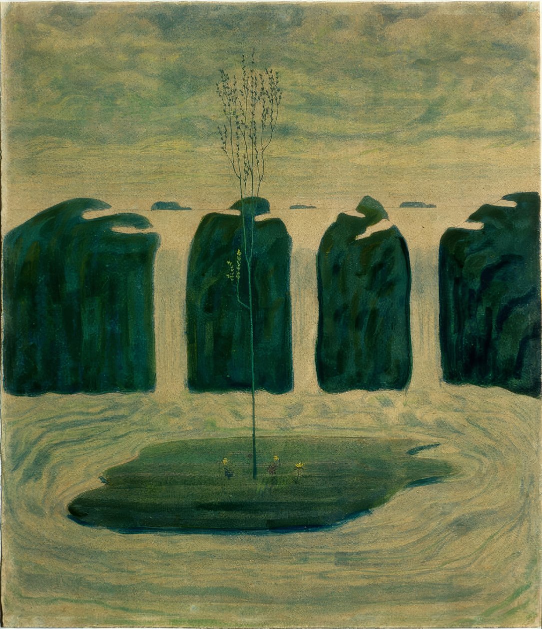 Lente (II) door Mikalojus Ciurlionis
