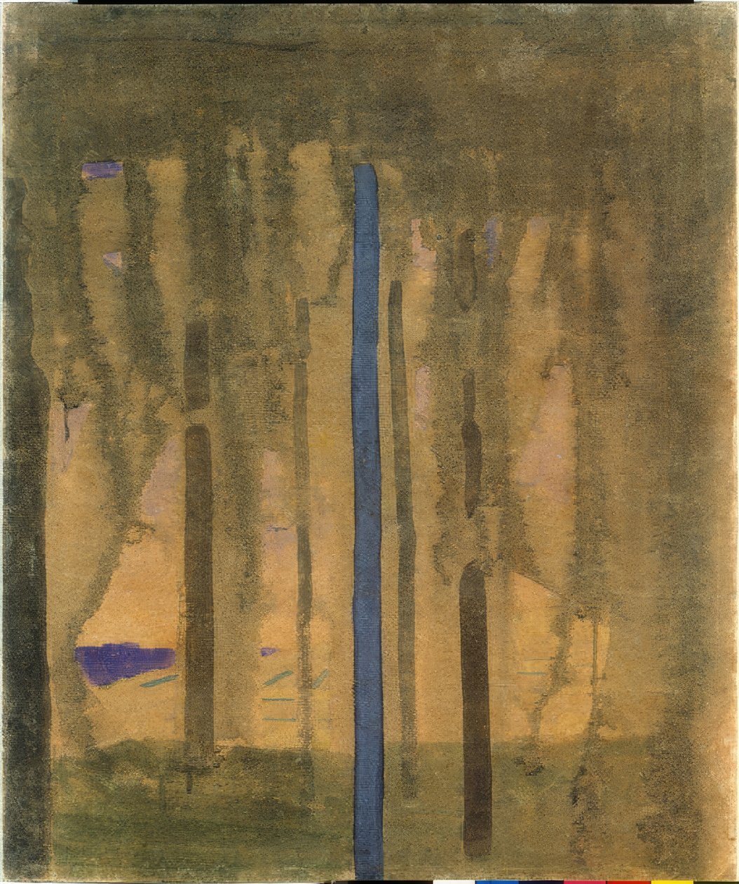 Zomer (I) door Mikalojus Ciurlionis