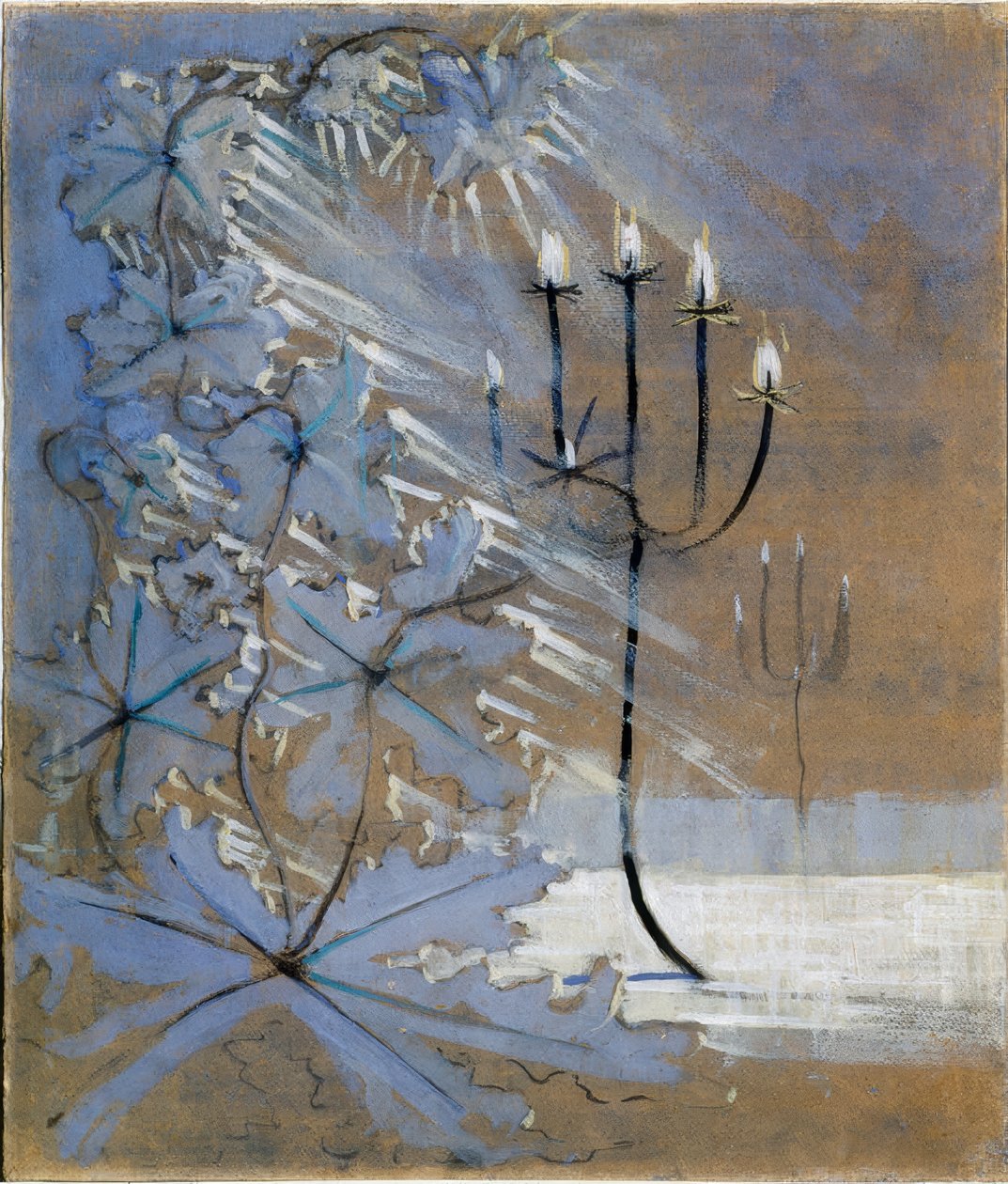 Winter (V) door Mikalojus Konstantinas Čiurlionis