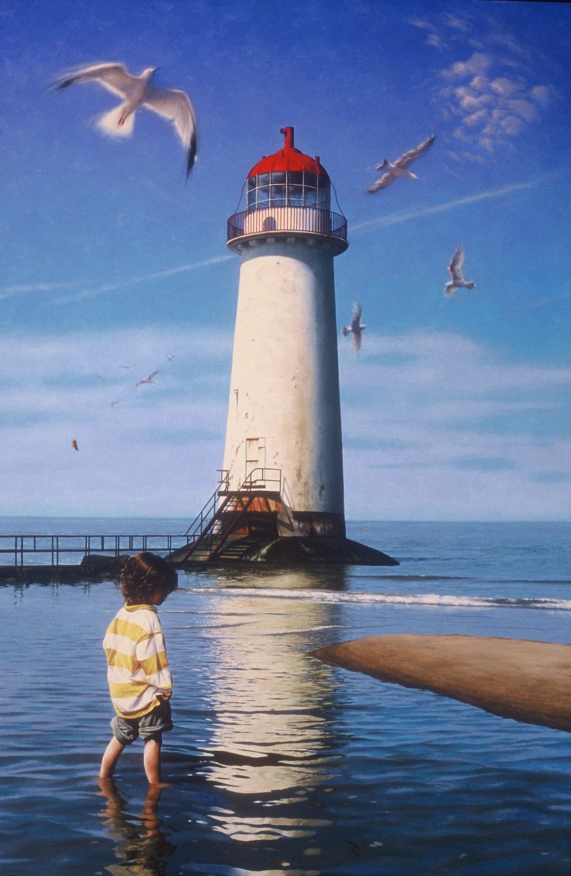 Eerste bezoek aan de vuurtoren door Mike Briscoe