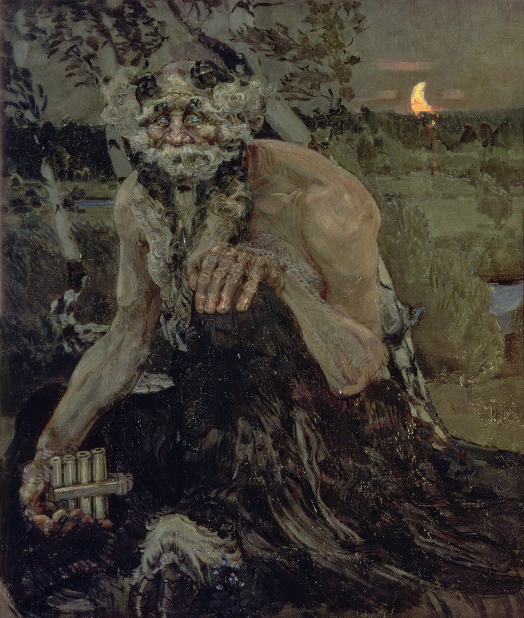 Pan, 1899 door Mikhail Aleksandrovich Vrubel