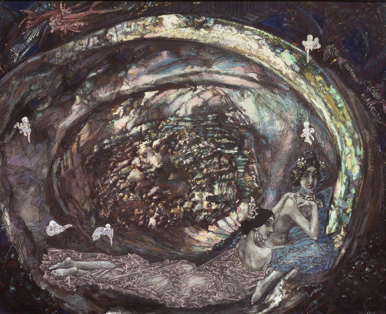 Parel, 1904 door Mikhail Aleksandrovich Vrubel