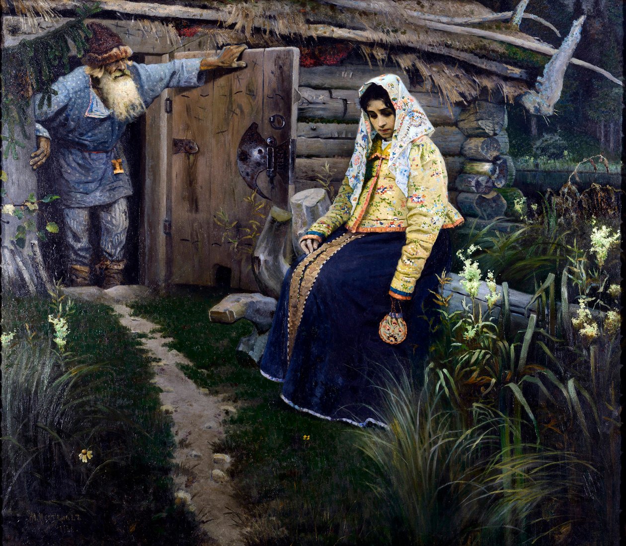 De Liefdesdrank door Mikhail Vasilievich Nesterov