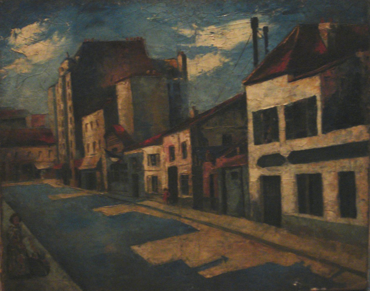 Straatlandschap door Mikheil Bilanishvili
