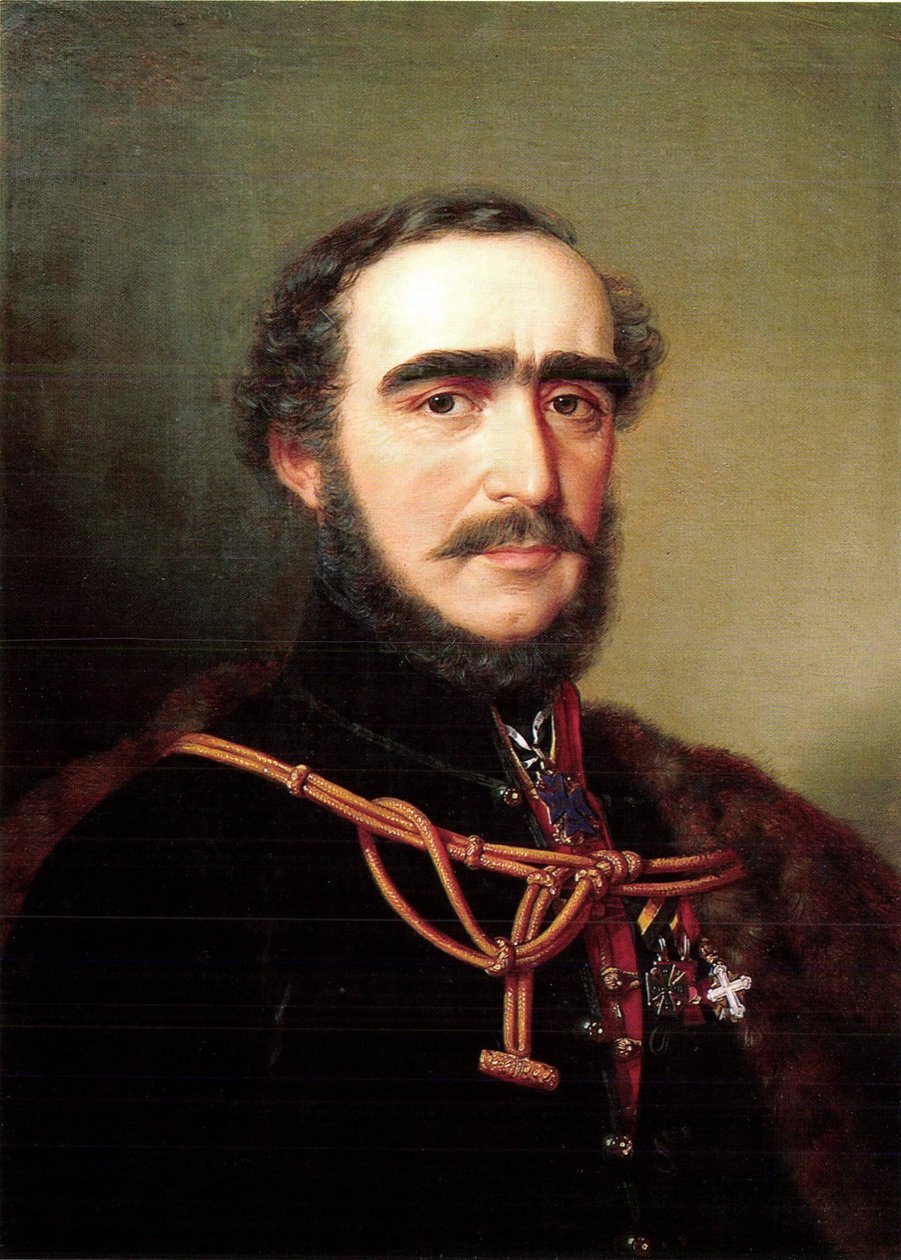 Portret van Graaf István Széchenyi door Miklós Barabás