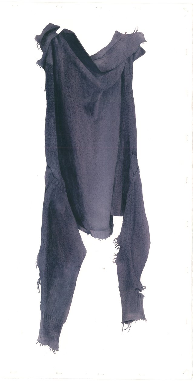 Mottengegeten Guernsey Linkerkant door Miles Contemporary Artist Thistlethwaite
