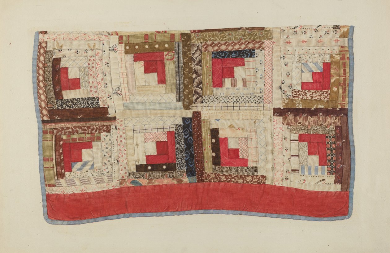 Patchwork bedsprei door Mina Greene