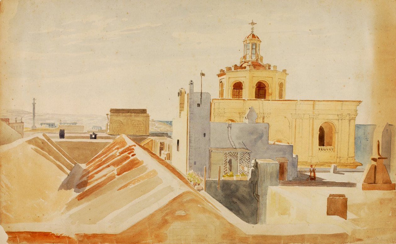Malta, 1844 door Miner Kilbourne Kellogg