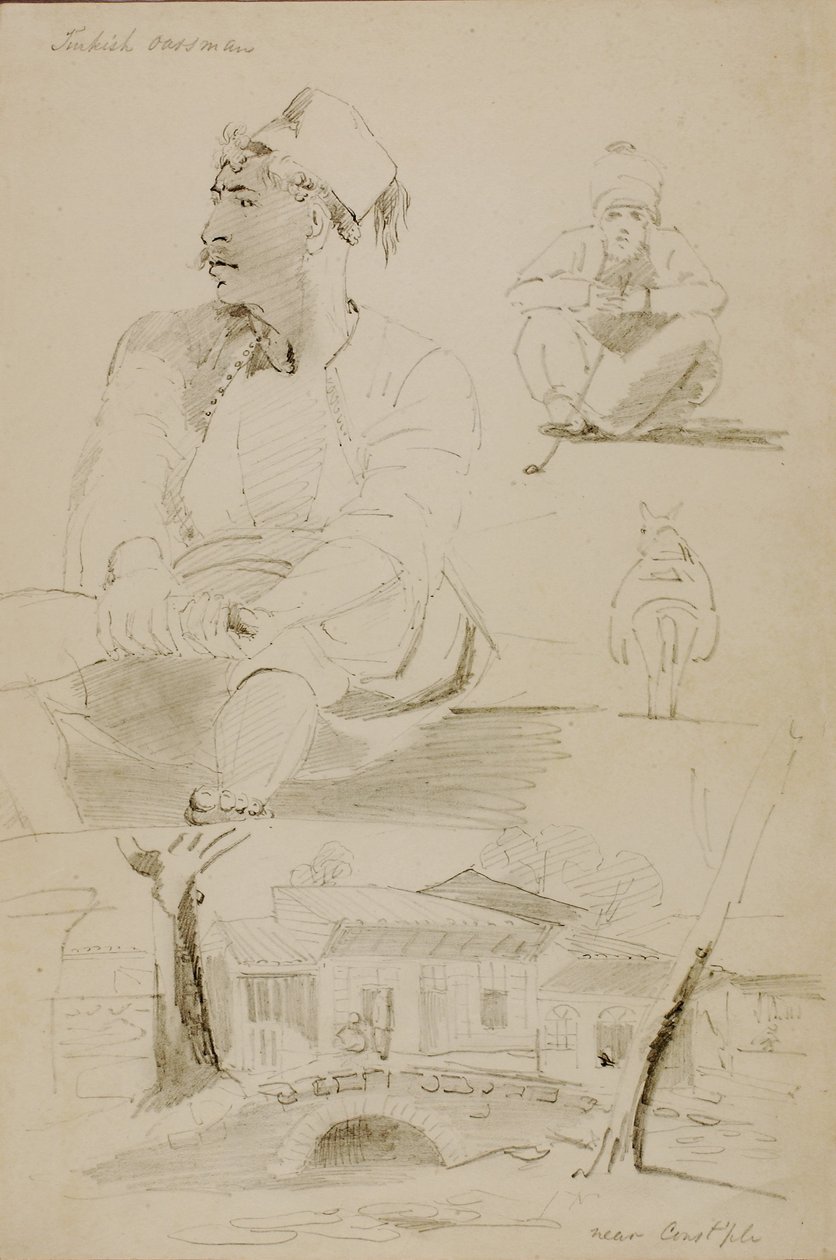 Turkse roeier door Miner Kilbourne Kellogg