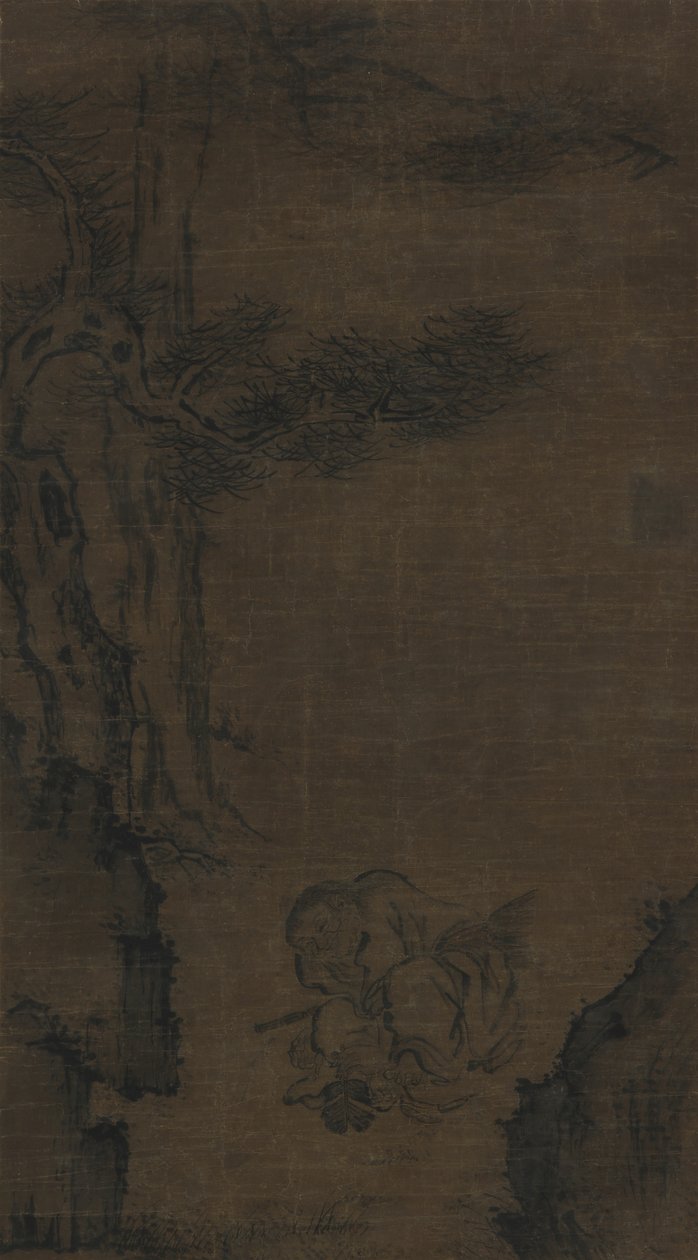 De onsterfelijke Lui Hai, 16e-17e eeuw door Ming Dynasty Chinese School