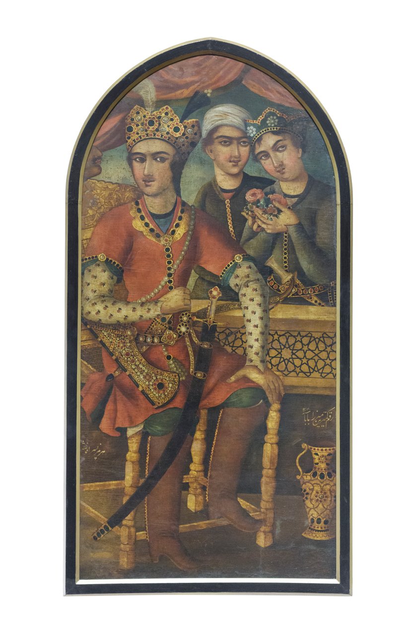 Hormizd IV van Sasan door Mirza Baba