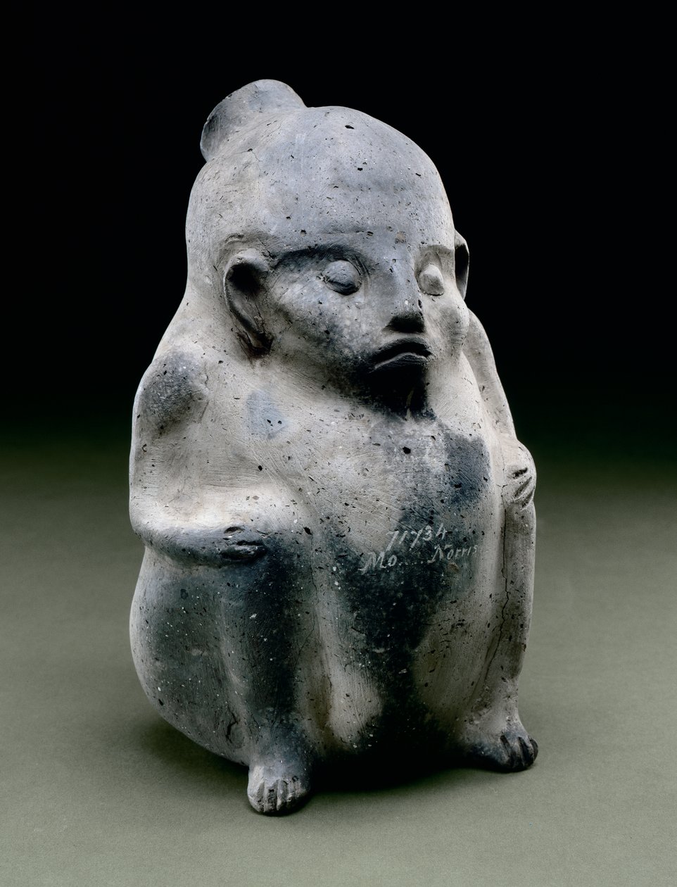 Menselijke beeldekruik, 1100-1300 door Mississippian culture