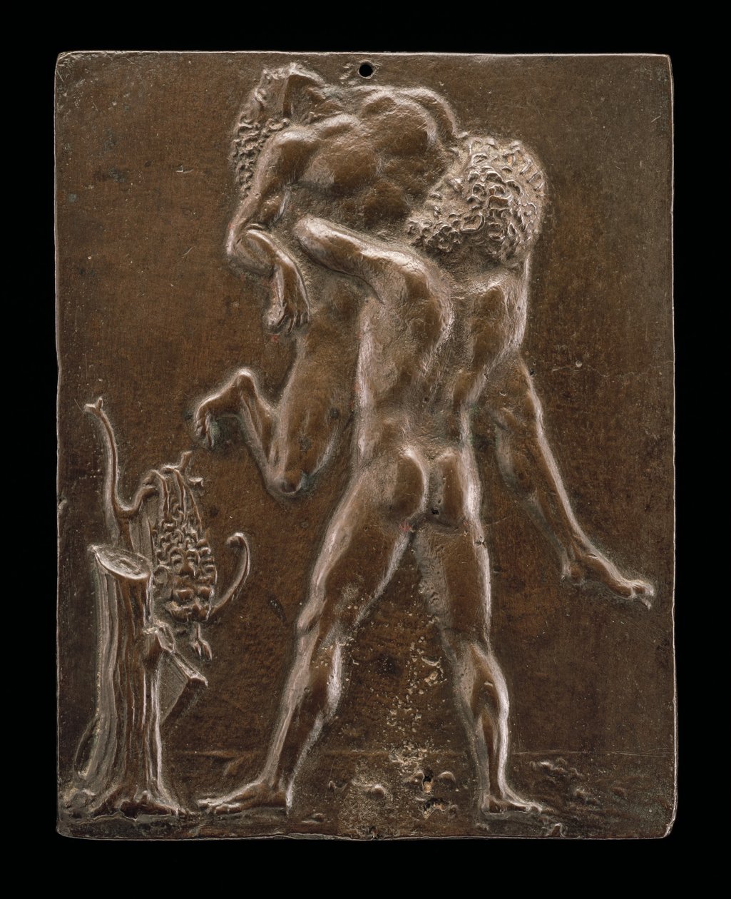 Hercules en Antaeus door Moderno