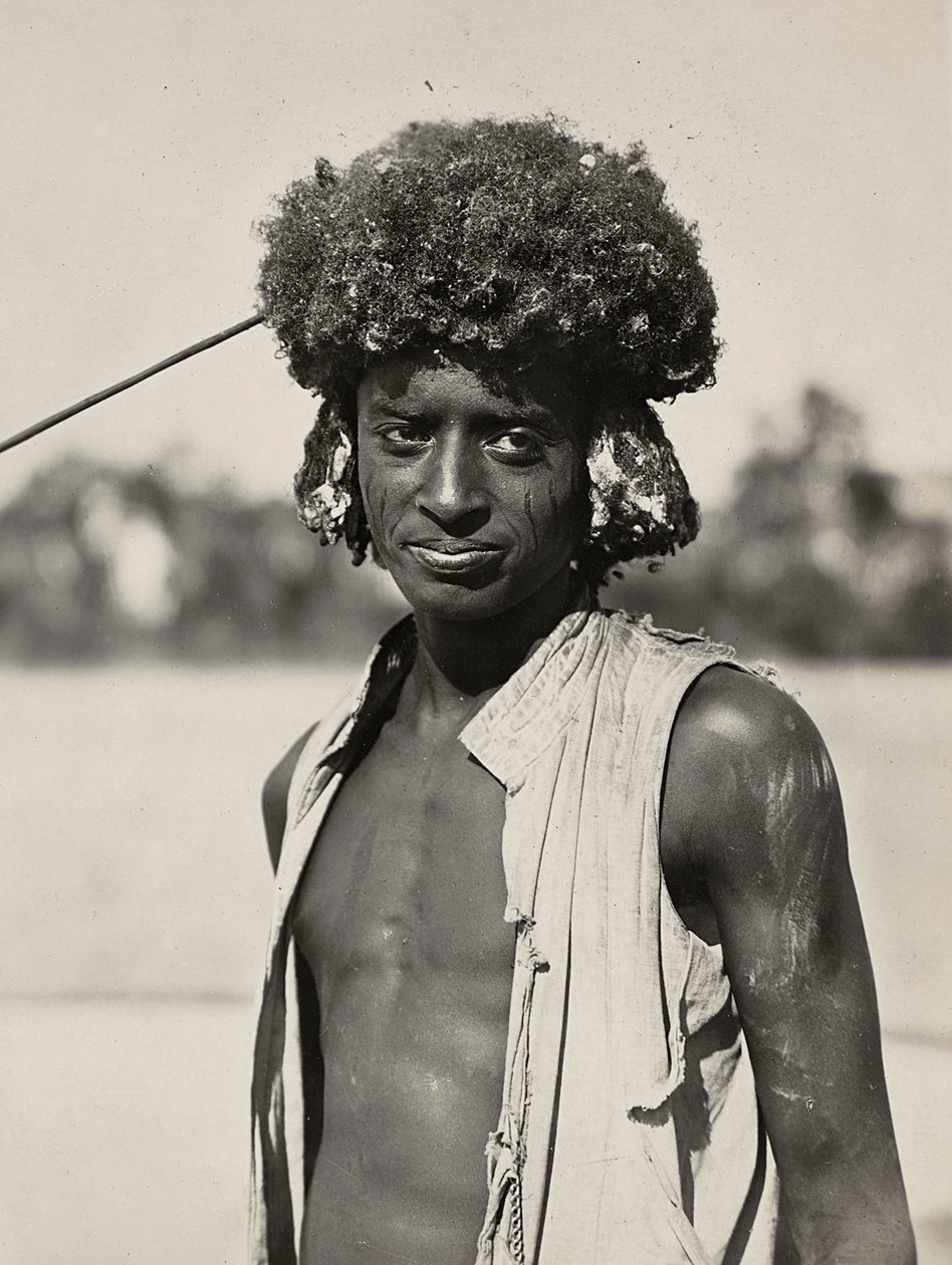 Een man van de Beni Amer stam, 09/05/1936 door Modestino Baldinetti