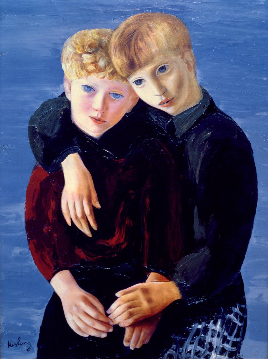 Twee broers door Moise Kisling