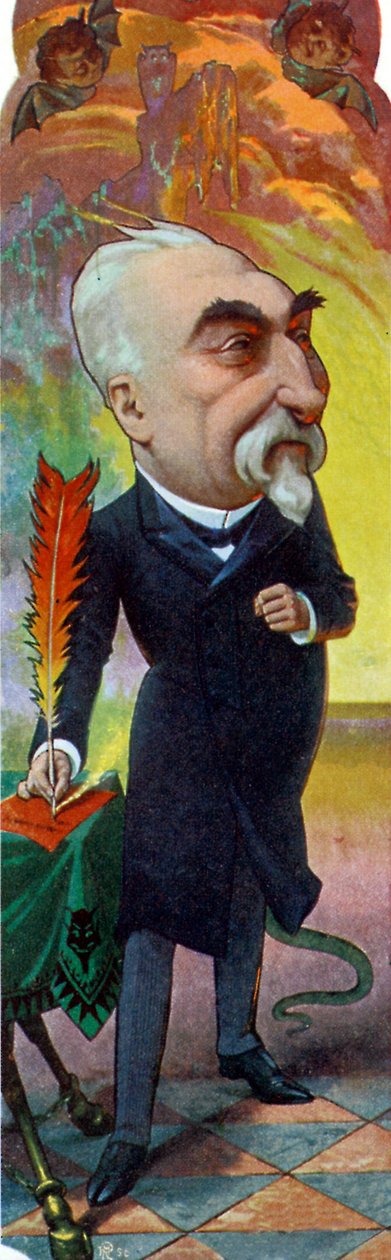 Karikatuur van Emile Combes door Moloch