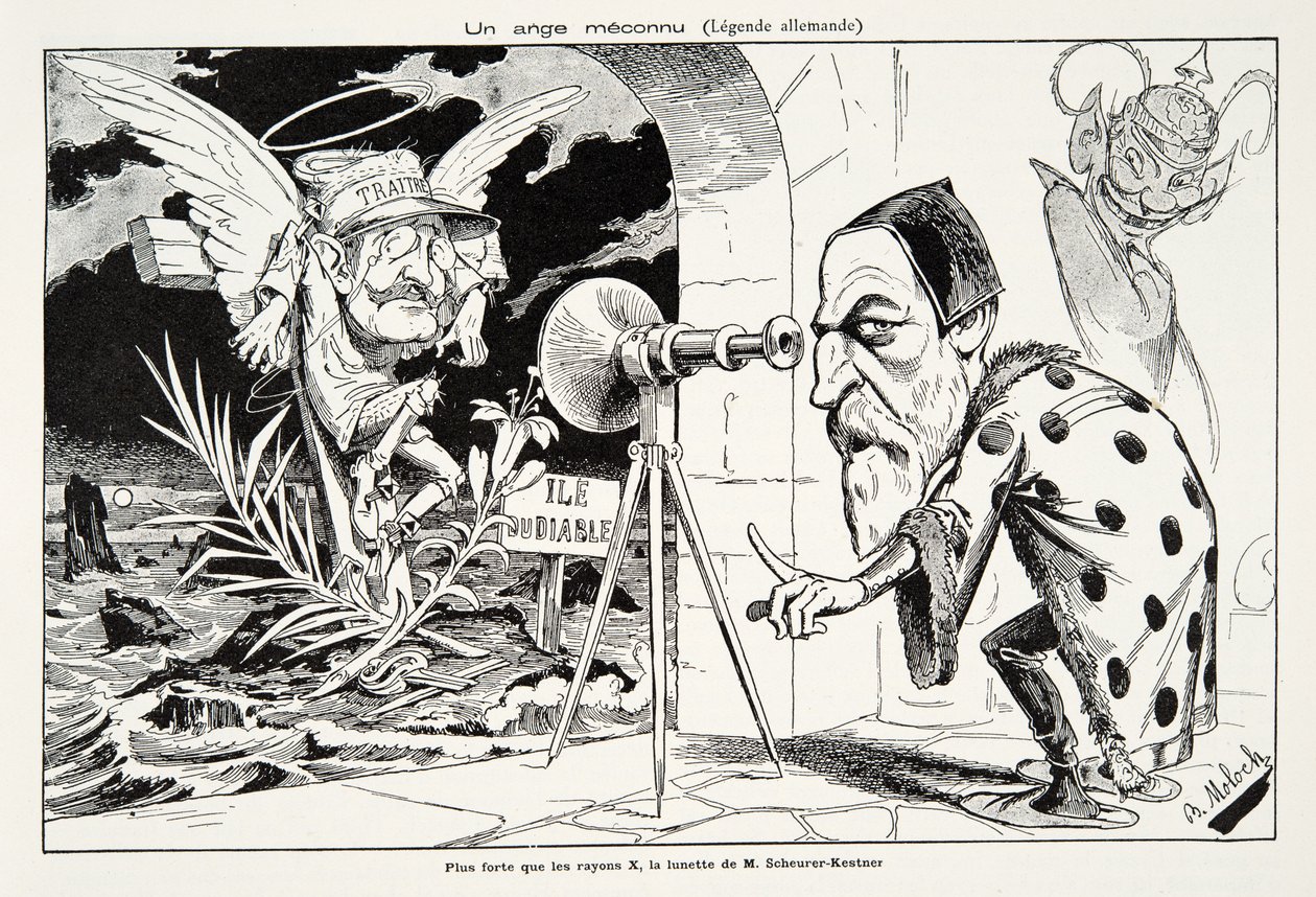 Een onbekende engel (Duitse legende), uit Geschiedenis van de Derde Republiek, Deel I, de Politieke Geschiedenis, uitgegeven 1933 door Moloch