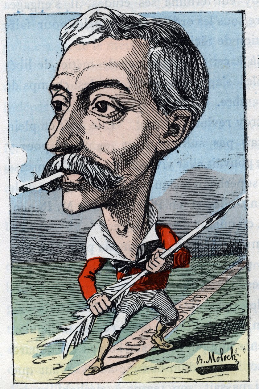 Portret van Edouard Lockroy (1838-1913), Franse politicus door Moloch