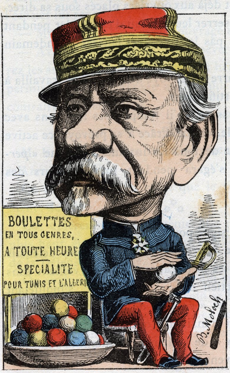 Portret van Jean Joseph Frederic Albert Farre (1816-1887), een Franse soldaat, hij werd in 1870 benoemd tot generaal en minister van oorlog door Moloch