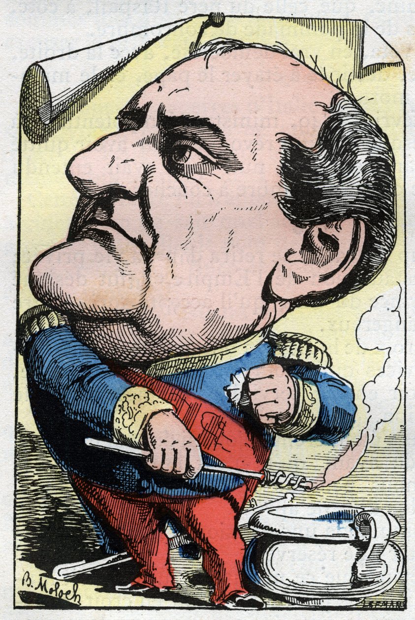 Portret van Prins Napoleon Joseph Charles Paul Bonaparte (1822-1891) door Moloch