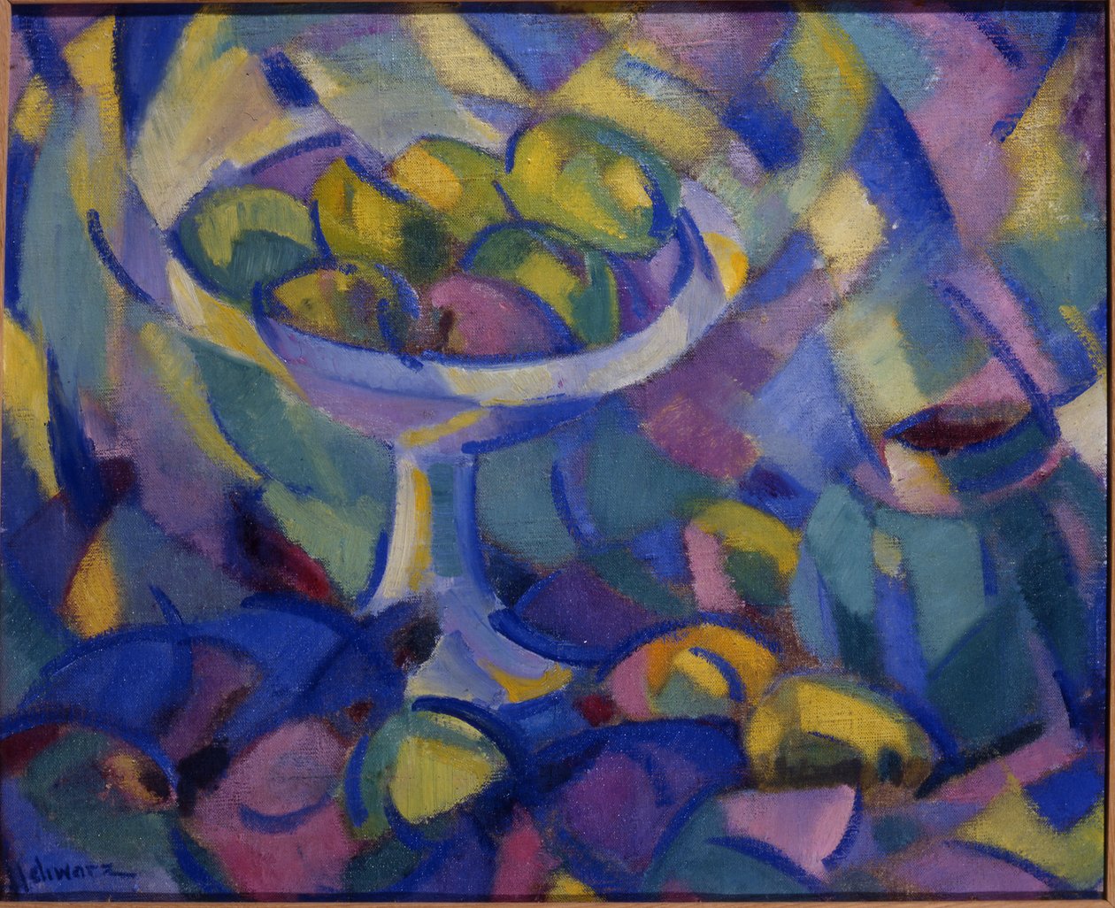 Stilleven met fruit, ca. 1913-14 door Mommie Schwarz