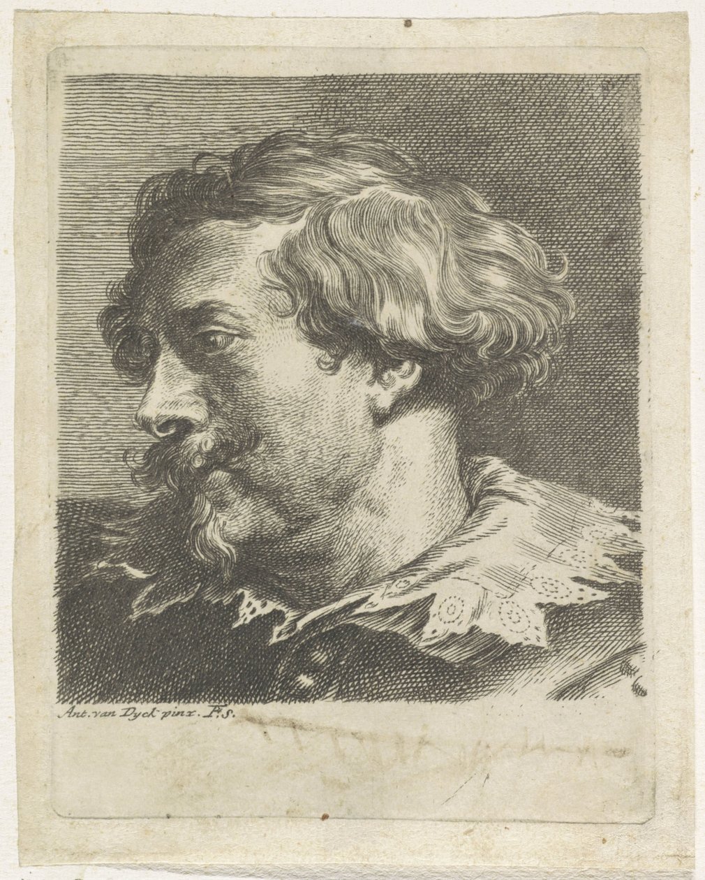Portret van Hubrecht van den Eynde door Monogrammist F (Nederlanden)