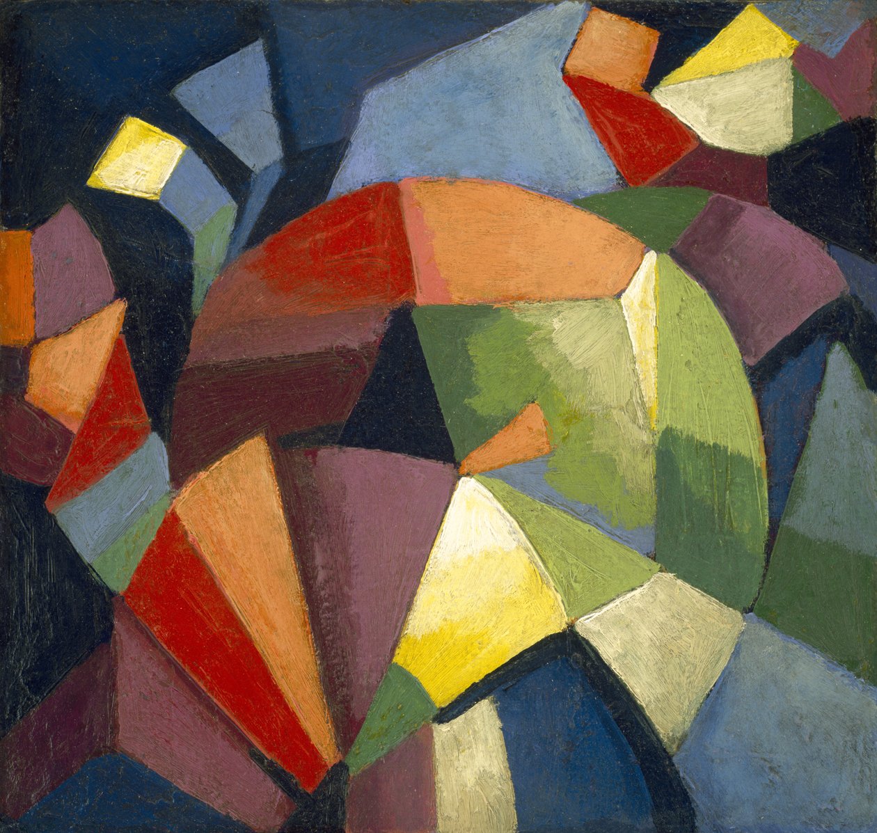 Synchromie, ca. 1914 door Morgan Russell
