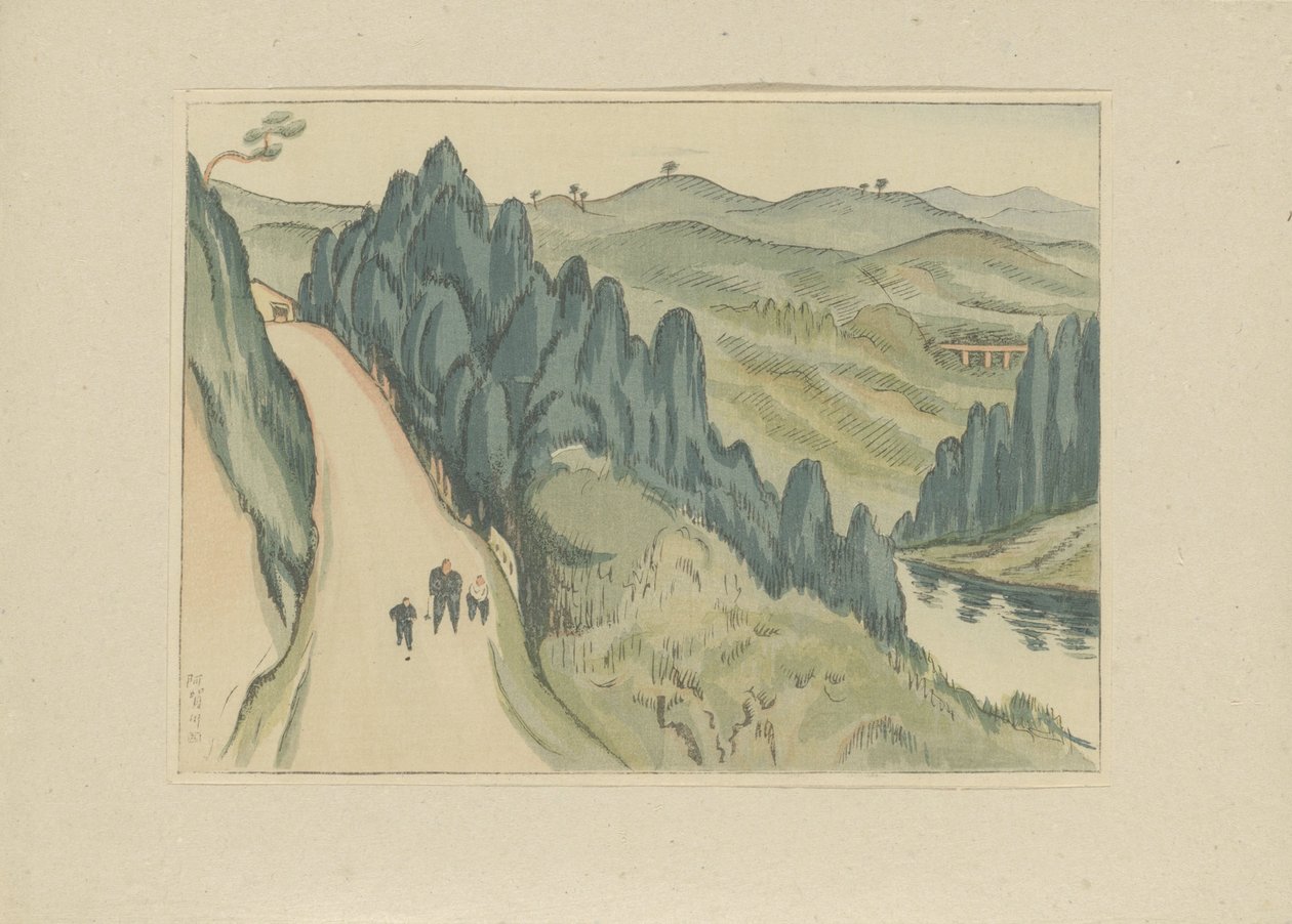 De Aga rivier (Deel twee, Aizu gebied) door Morita Tsunetomo