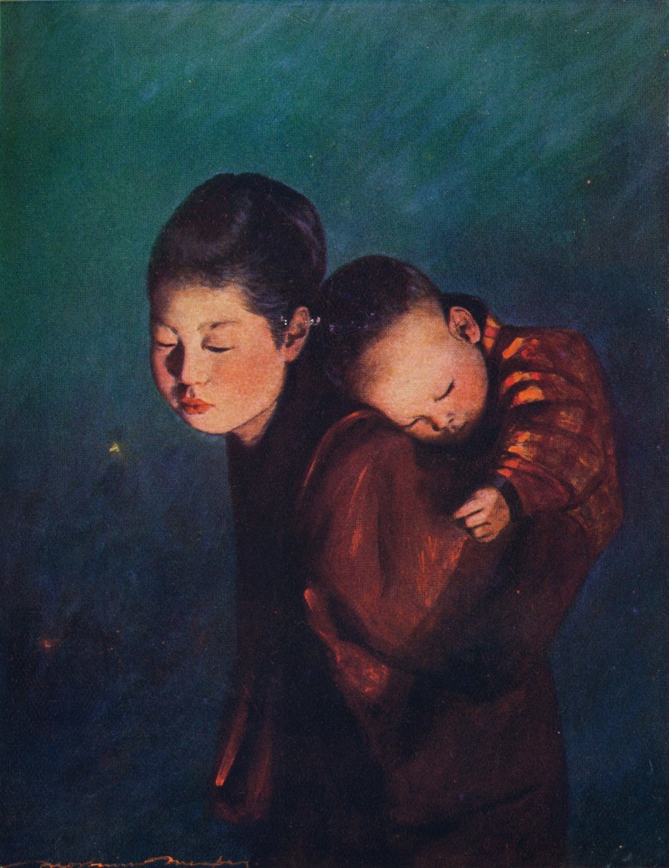 Een Last Dragen, ca. 1887, 1901 door Mortimer L Menpes