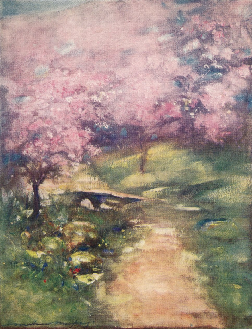 Bloesem van de vallei, ca. 1887 door Mortimer L Menpes