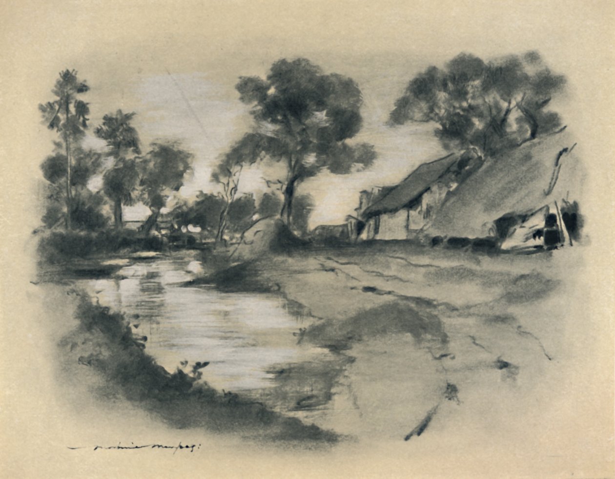 Op de weg naar Mandalay, 1903 door Mortimer L Menpes
