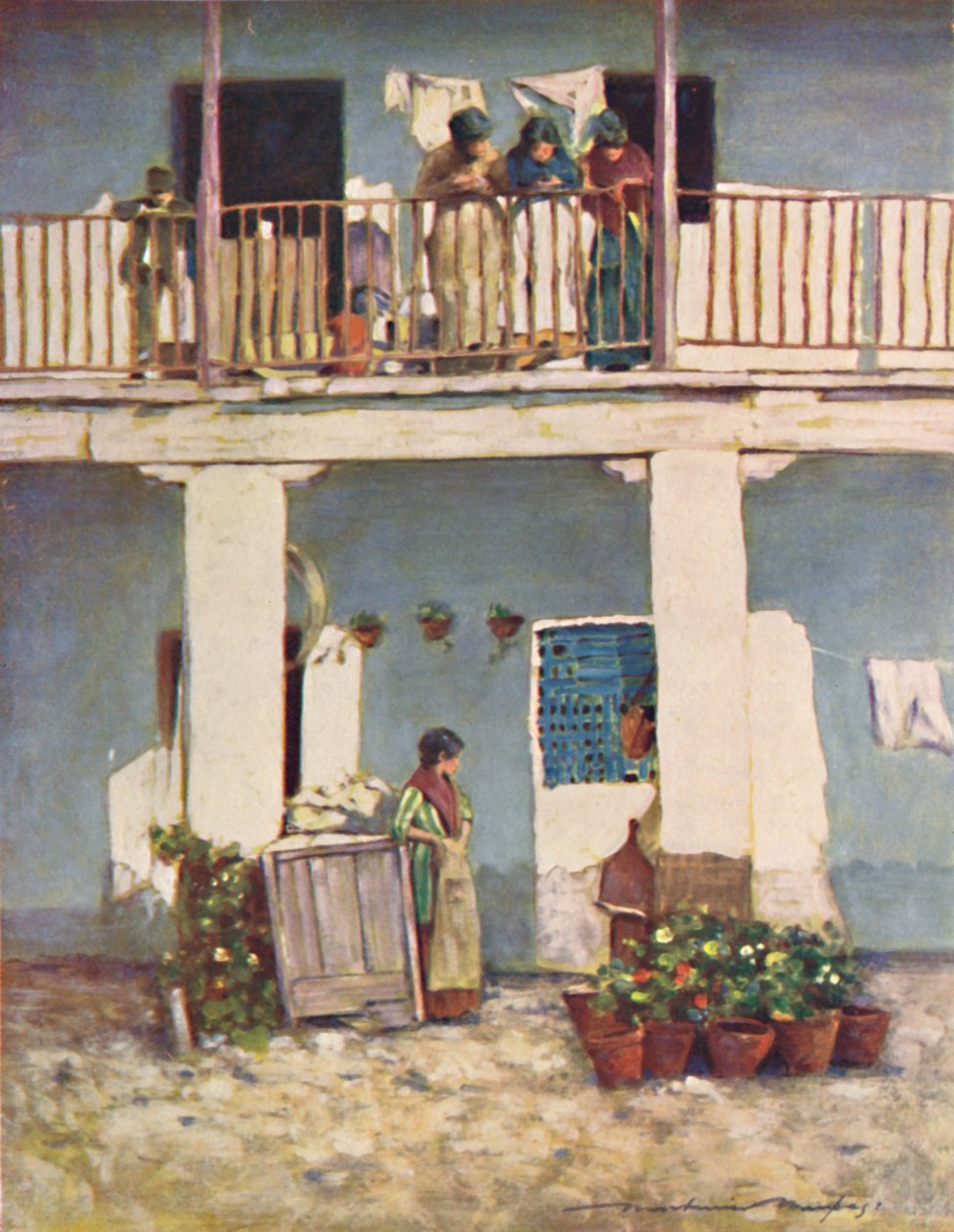 Sevilla, 1903 door Mortimer L Menpes